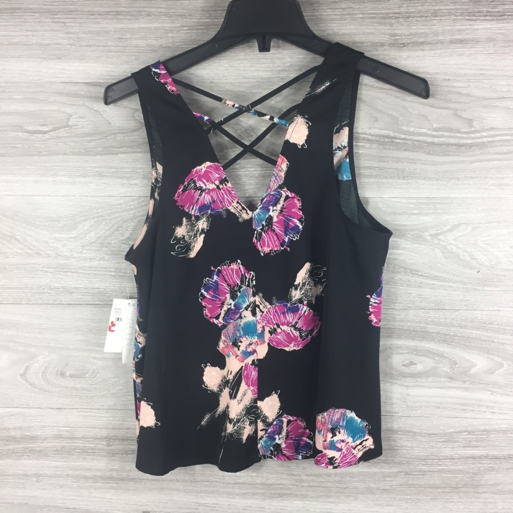 Abound Crisscross Floral Tank Top - Picture 6 of 6